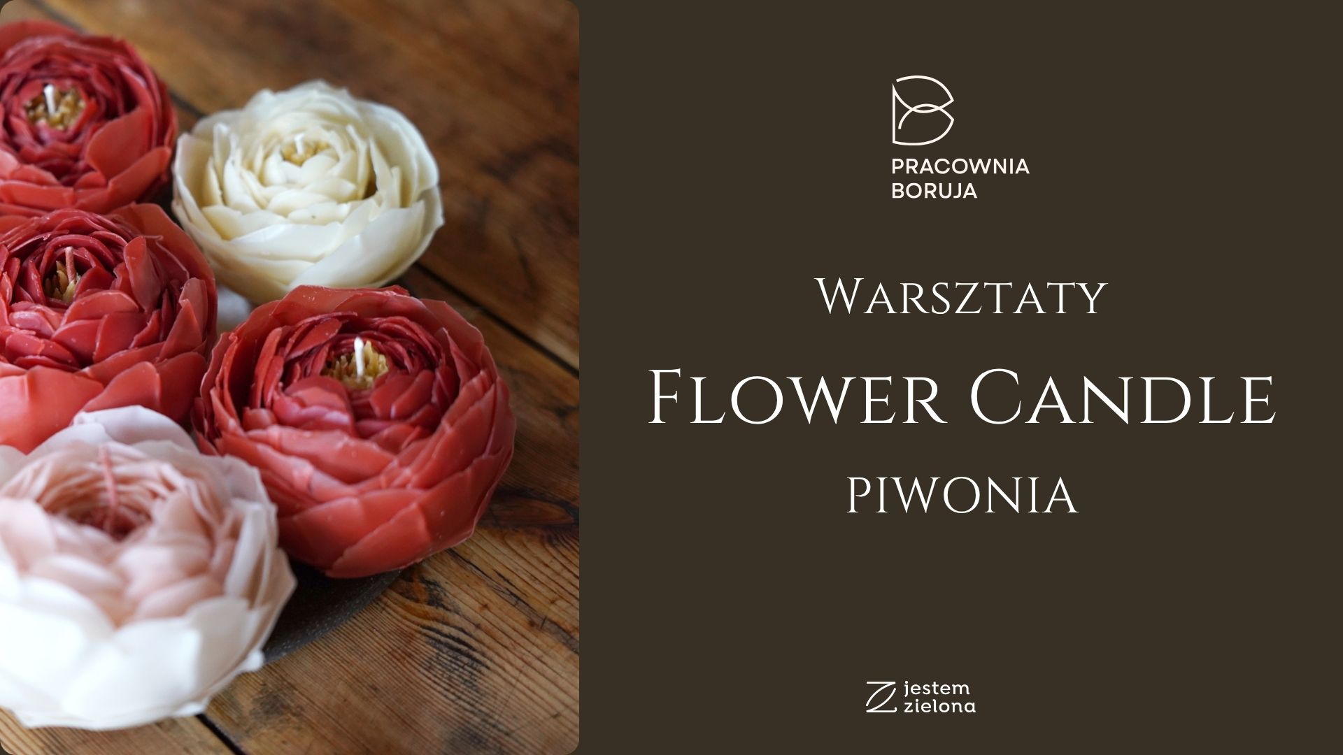 Warsztaty Flower Candle